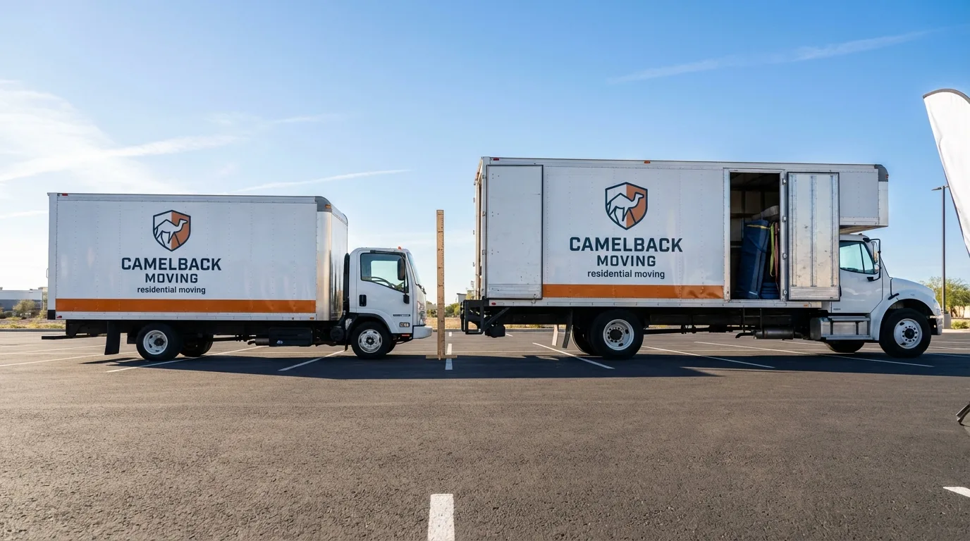 Moving truck size capacity guide in Eagle Grove
